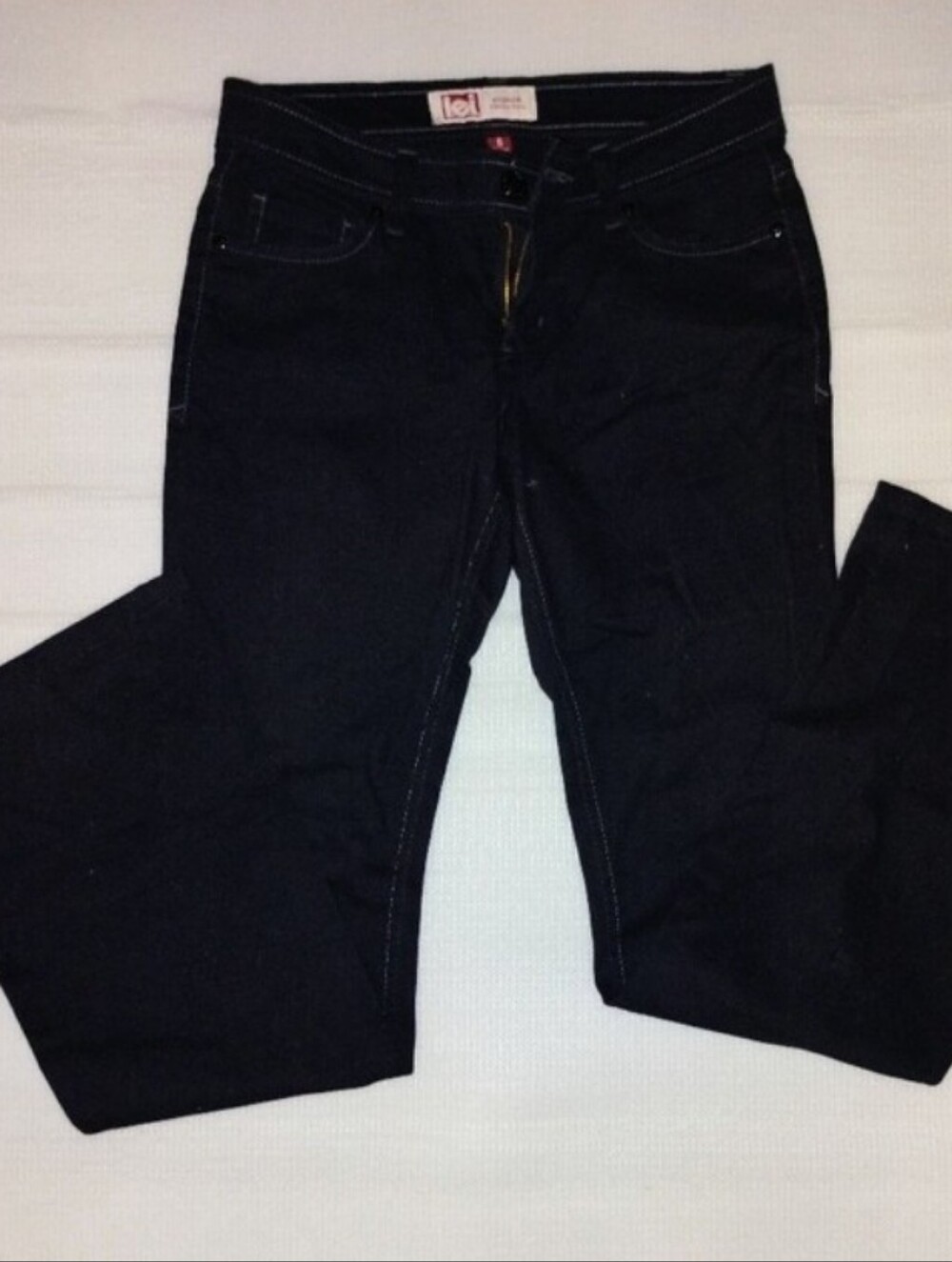 Lei Darkest Black Jeans . Size 5 . Bootcut - Picture 2 of 4